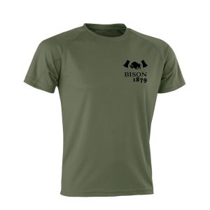 Bison 1879 Bushcraft AirCool T-Shirt Green S-XXL