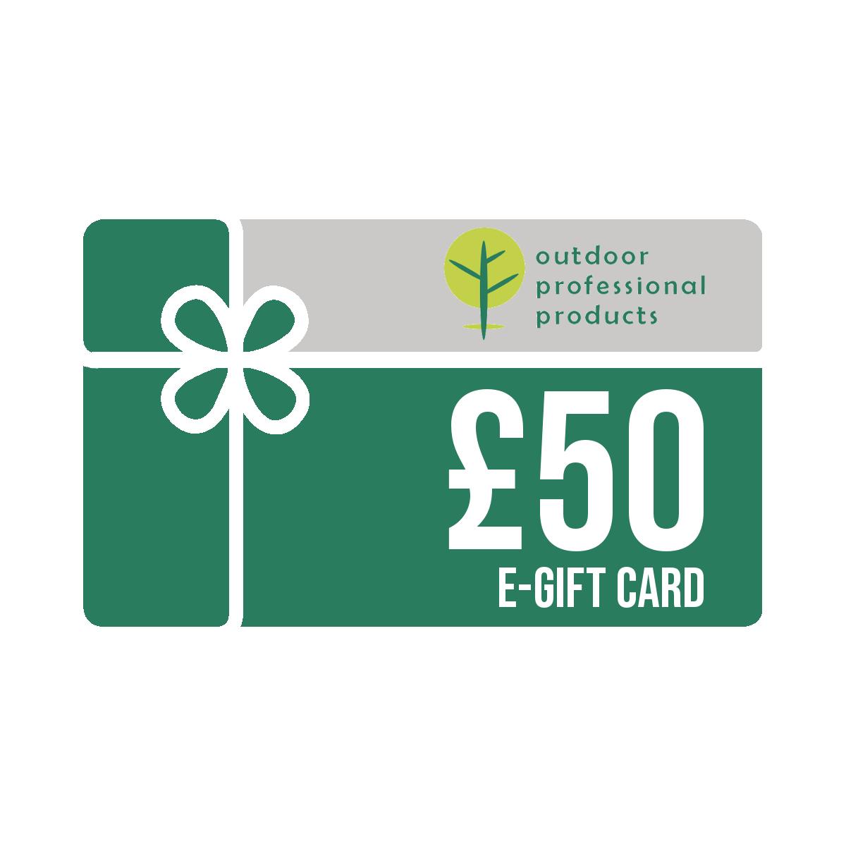 £50 e-GIFT CARD