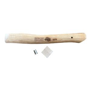 Bison 1879 Hunters Hatchet Axe - Hickory Handle & Wedges