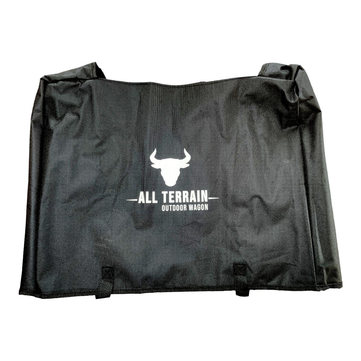 Bull All Terrain Wagon Trolley Replacement Canvas & Cover - Black 2