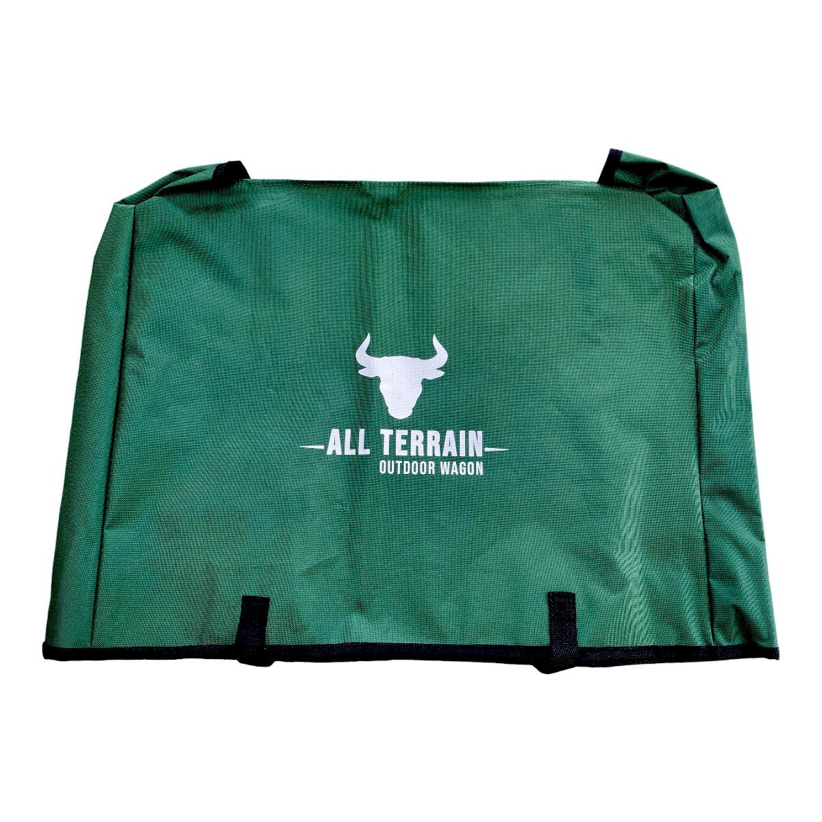 Bull All Terrain Wagon Trolley Replacement Canvas & Cover - Green 2