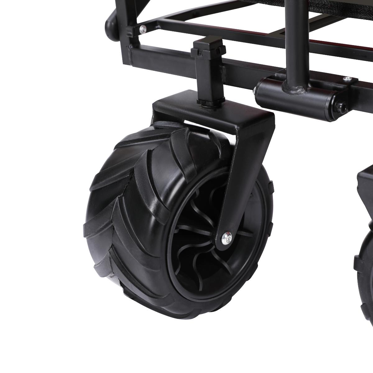 Bull All Terrain Folding Outdoor Trolley / Wagon - Wheel 2