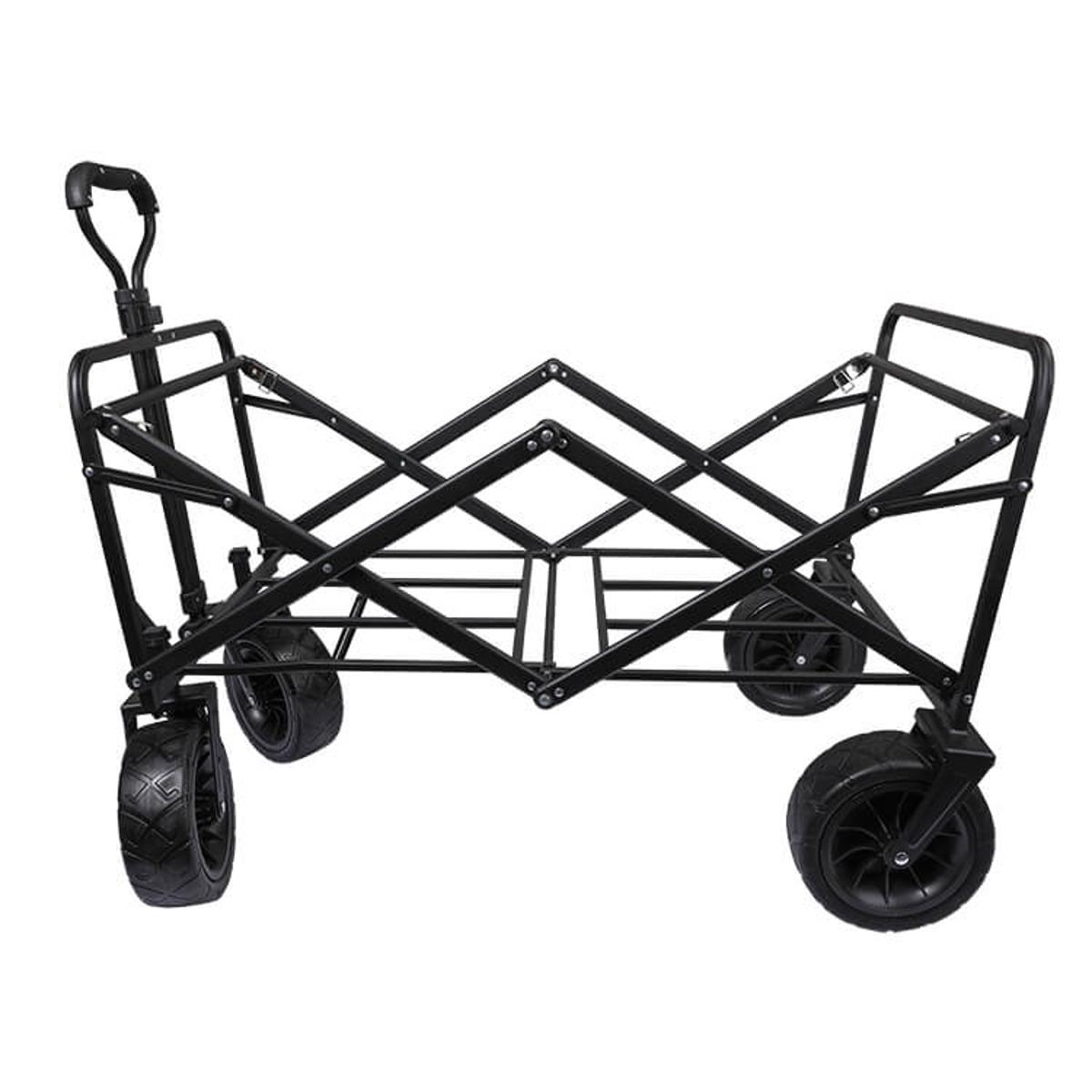 Bull All Terrain Folding Outdoor Trolley / Wagon - Green Frame