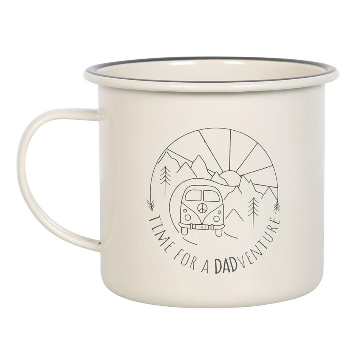 CEuk Dadventure Enamel Mug 400ml Left