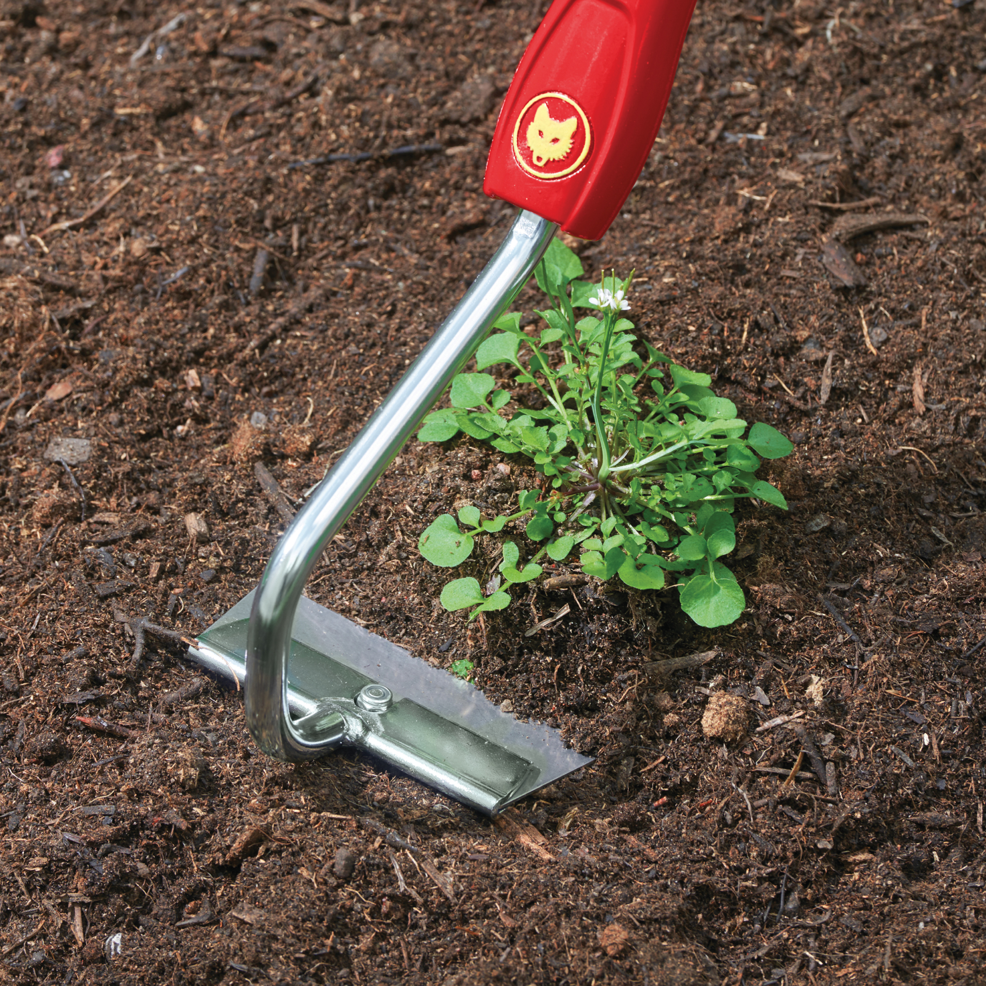 Wolf Garten multi-changeĀ® Small Draw Hoe 10 cm action