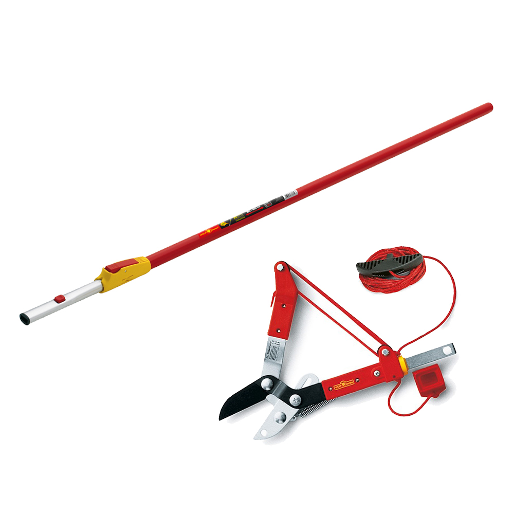 Wolf Garten Telescopic Handle and Lopper Set