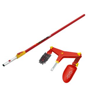 Wolf Garten Telescopic handle and Gutter Cleaner Set
