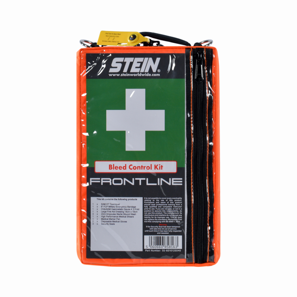 Stein FRONTLINE Bleed Control Trauma Kit Packaged