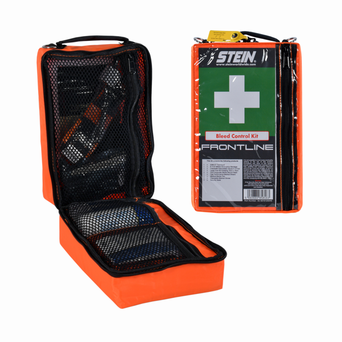 Stein FRONTLINE Bleed Control Trauma Kit Packaged