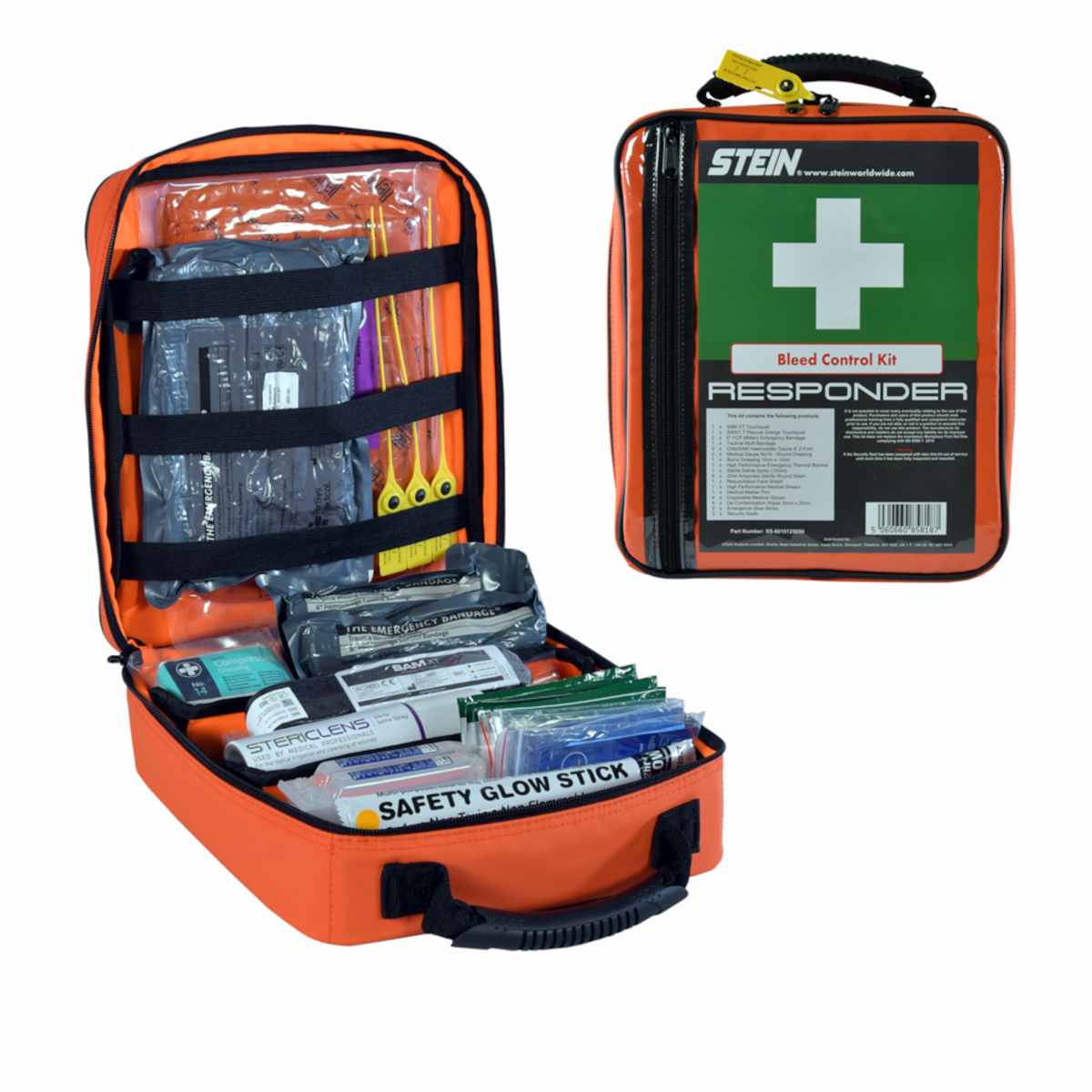 Stein RESPONDER Bleed Control Trauma Kit Packaged