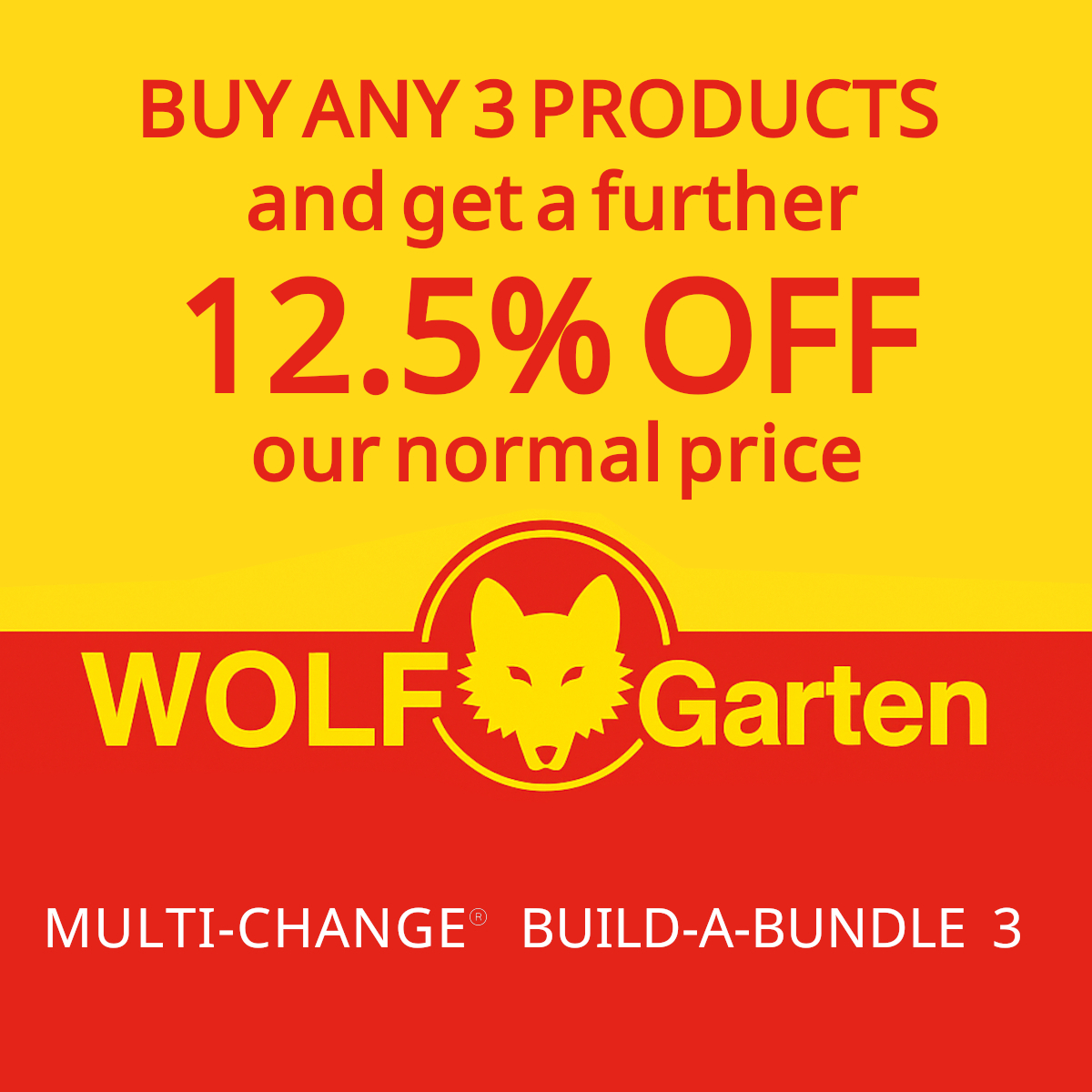 Wolf Garten Build a Bundle 3