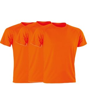 CEuk AirCool T-Shirt Hi-Viz Orange 3 Pack Bundle