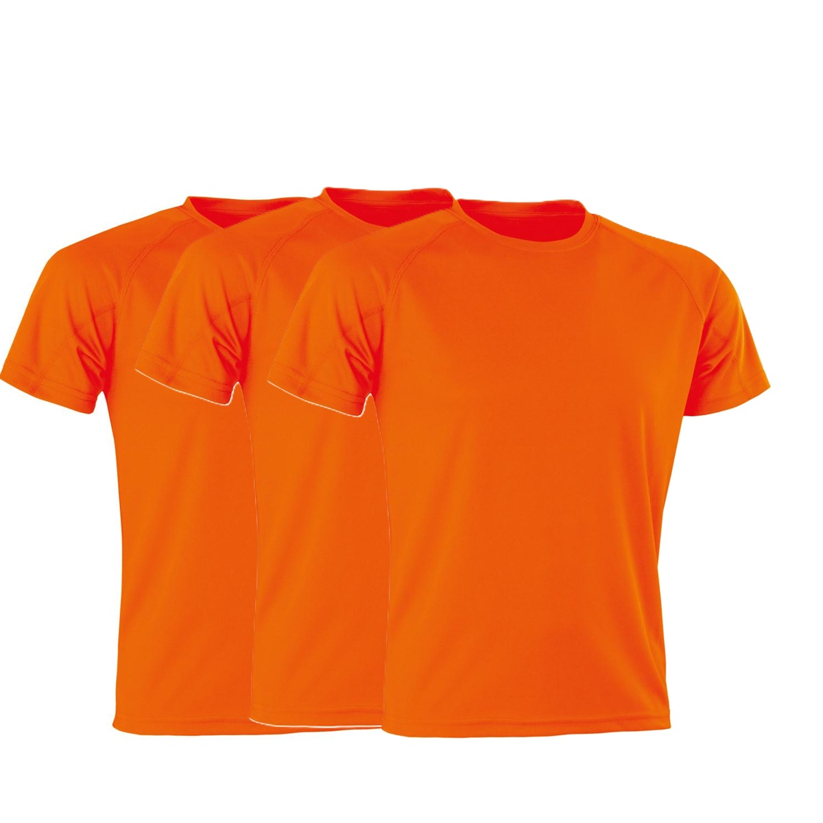 CEuk AirCool T-Shirt Hi-Viz Orange 3 Pack Bundle