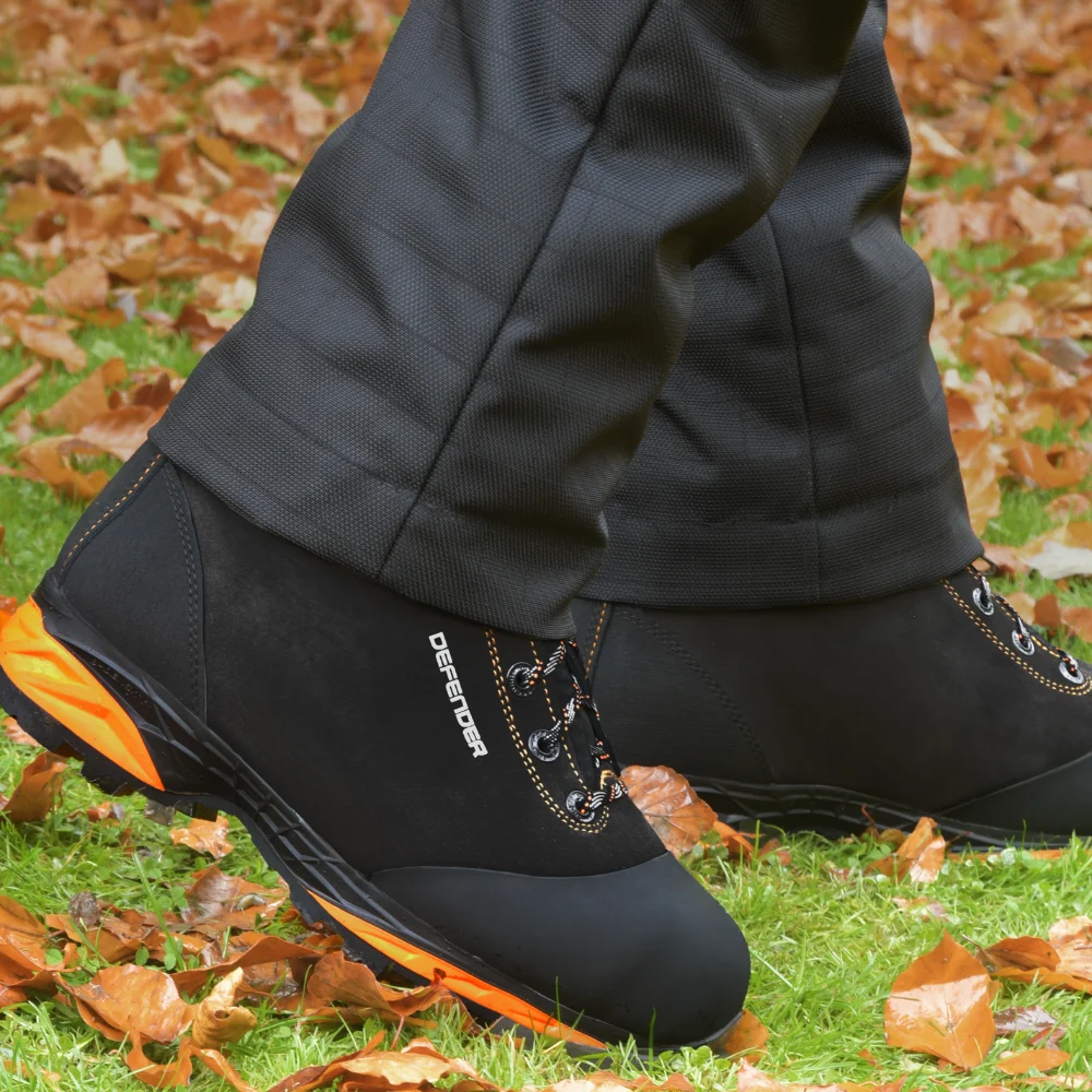 Stein Defender V2 Chainsaw Boots – Black 4