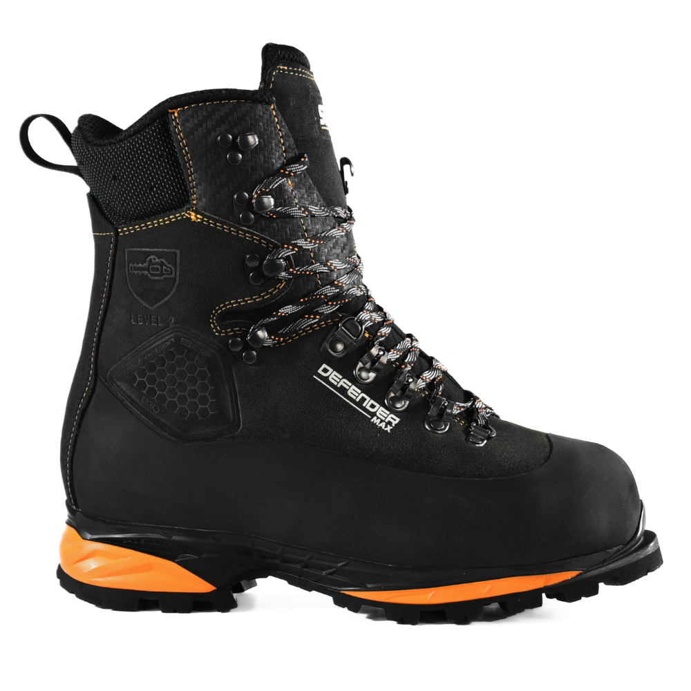 Stein Defender MAX V2 Chainsaw Boots – Black 2