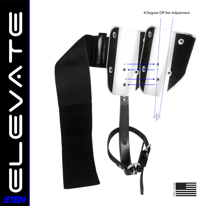 Stein ELEVATE Climbing Spikes Kit - Fitted with 43mm Gaffs & Velcro Pads - Black 6