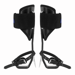 Stein ELEVATE Climbing Spikes Kit - Fitted with 67mm Gaffs & Velcro Pads - Black