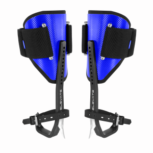 Stein ELEVATE Climbing Spikes Kit - Fitted with 43mm Gaffs & Velcro Pads - Blue