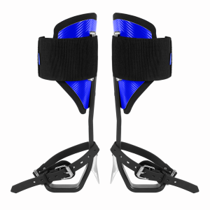 Stein ELEVATE Climbing Spikes Kit - Fitted with 43mm Gaffs & Velcro Pads - Blue a