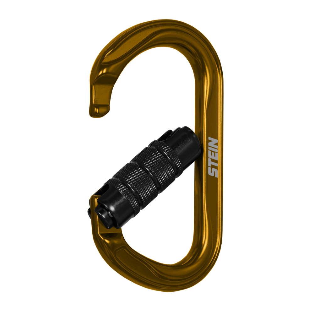 Stein Secura OVAL 3 Way Carabiner - Gold 5