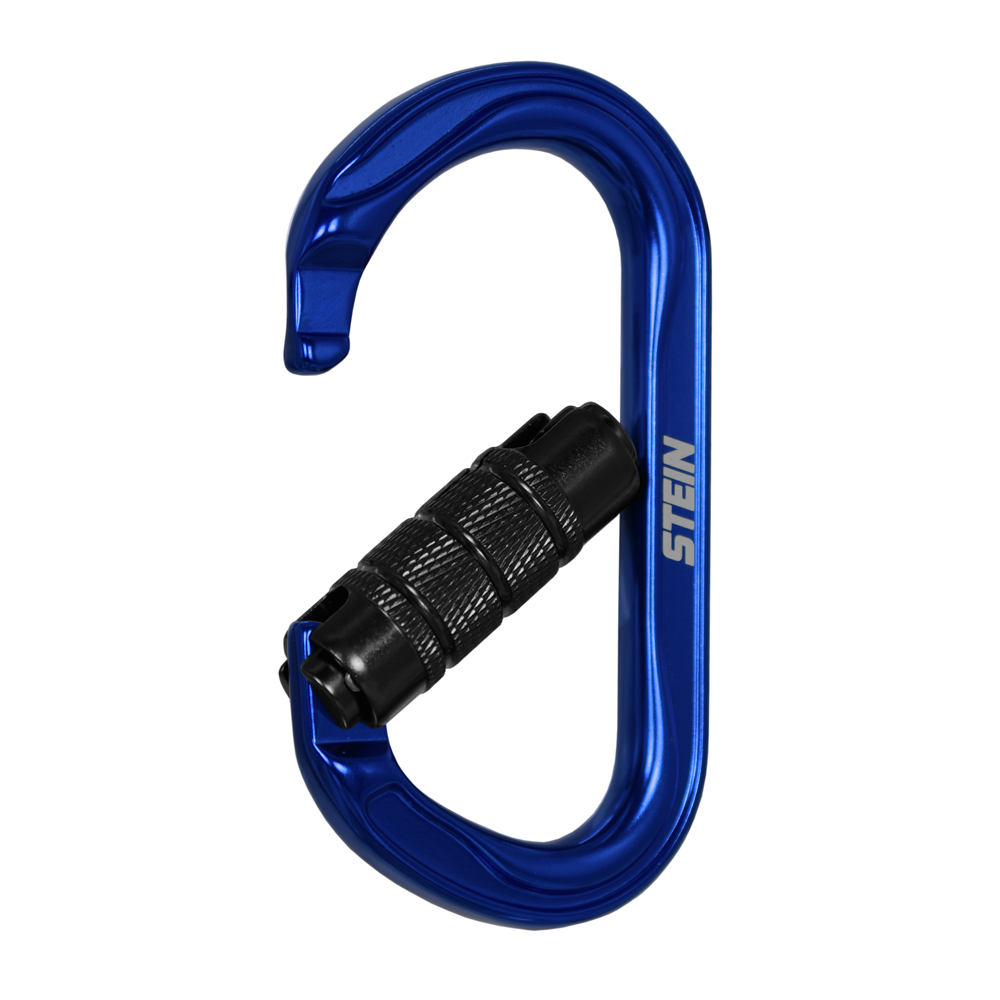 Stein Secura OVAL 3 Way Carabiner - Blue 5
