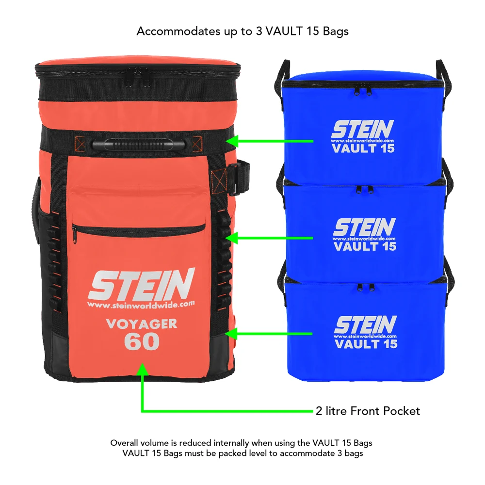 Stein Vault 15 Litre Storage Kit Bag - Blue 4