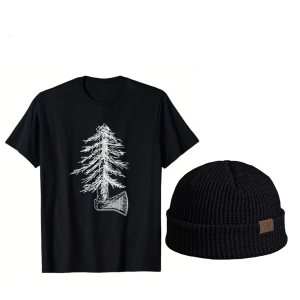 CEuk Logging Tee & Wanderer Beanie Bundle
