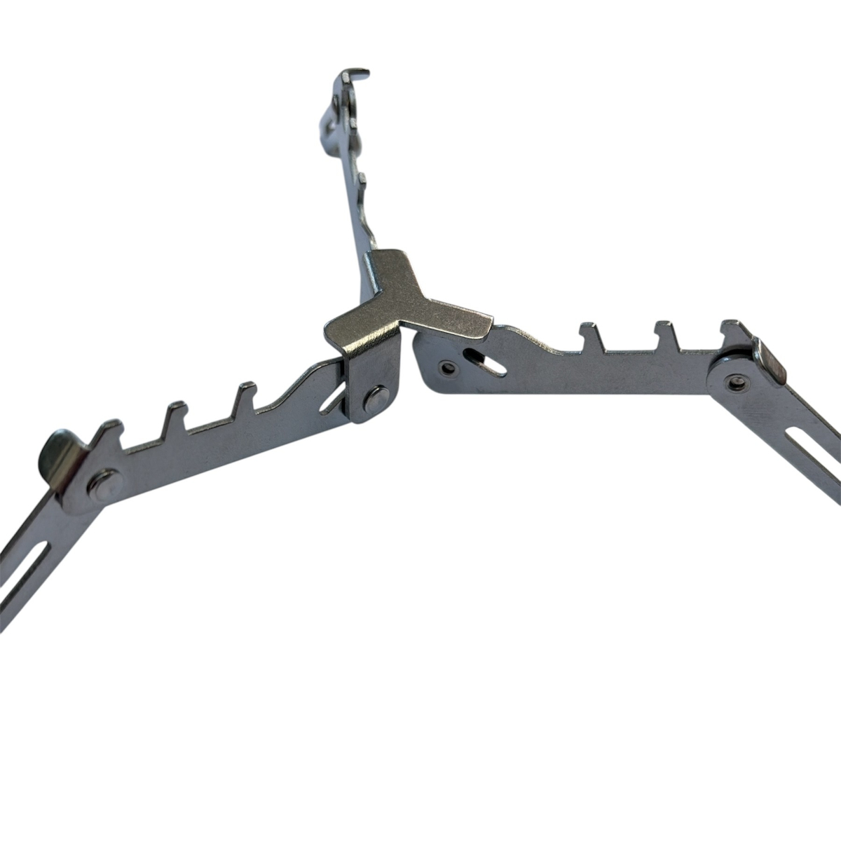 CEuk Camping Stove Gas Canister Stand - Metal Slot