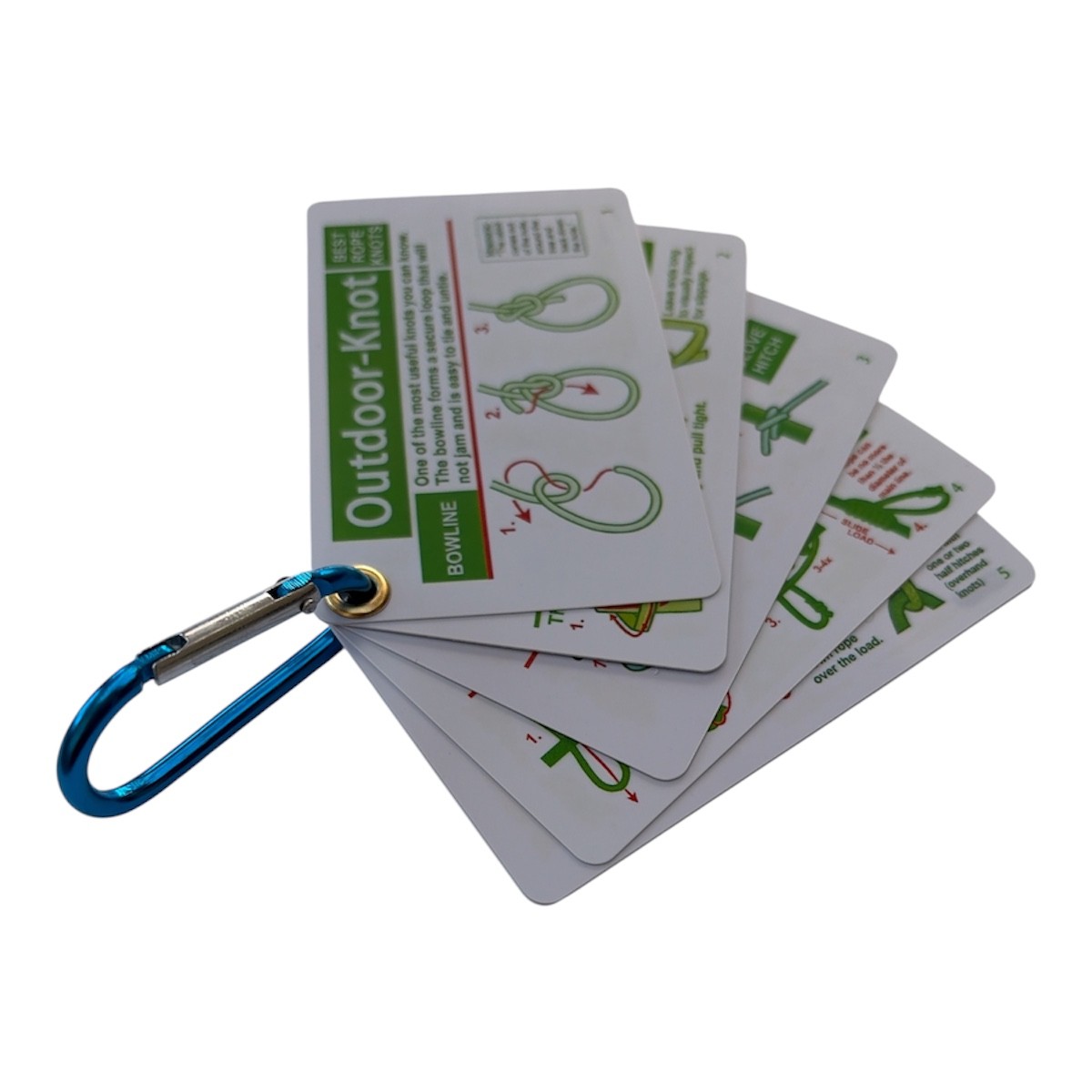 CEuk Outdoor Knot Guide Set Karabiner